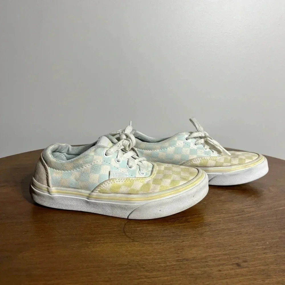 Vans Skate Shoe MISSY pastel‎ check Size 13